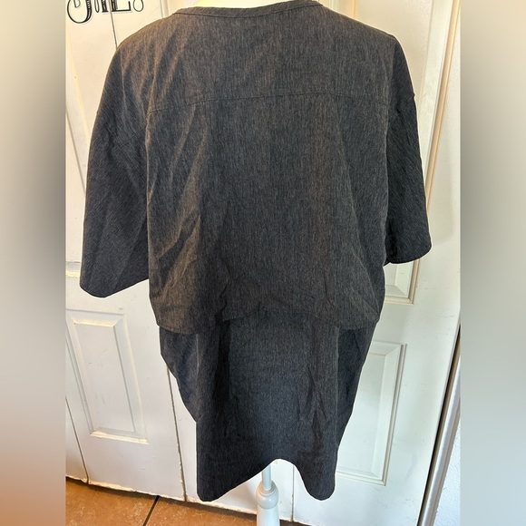Carhartt Scrubs Grey Breathable Mesh Sides And Back Size 2XL - Picture 5 of 9